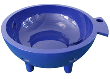 Load image into Gallery viewer, ALFI brand Dark Blue FireHotTub The Round Fire Burning Portable Outdoor Hot Bath Tub