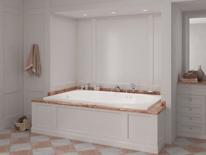 Atlantis Whirlpools Charleston 48 x 72 Rectangular Whirlpool Jetted Bathtub