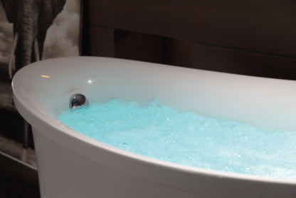 EAGO AM1800  6 ft White Free Standing Air Bubble Bathtub