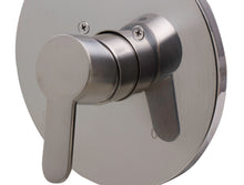 Load image into Gallery viewer, ALFI brand AB3001-BN Brushed Nickel Shower Valve Mixer with Rounded Lever Handle