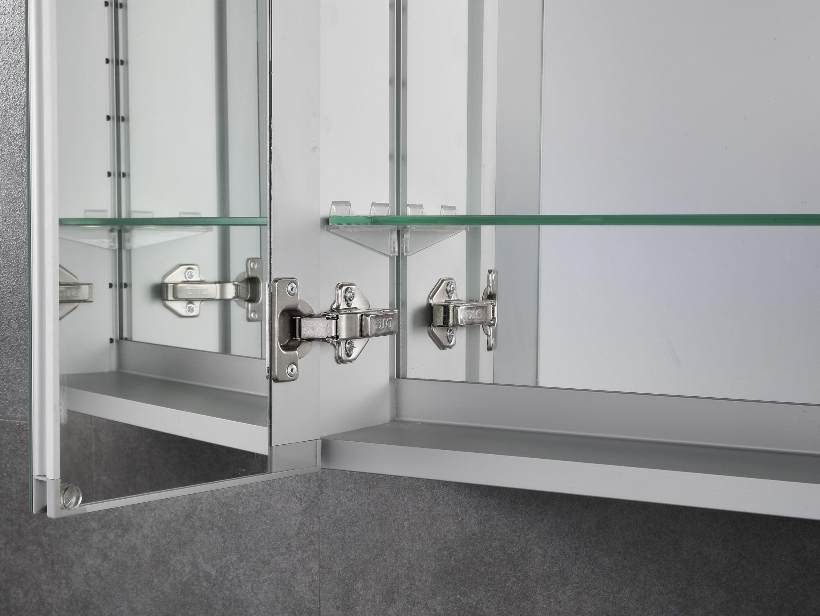 ALFI brand ABMC2630BT 26" x 30" Double Door LED Light Bluetooth Medicine Cabinet