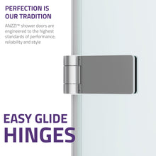 Load image into Gallery viewer, Grand Series 31.5 in. by 56 in. Frameless Hinged Tub Door