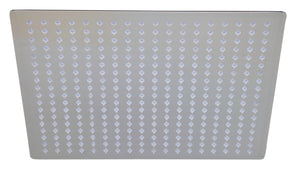 ALFI brand RAIN16S-PSS Solid Polished Stainless Steel 16" Square Ultra Thin Rain Shower Head