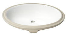 Load image into Gallery viewer, ALFI brand ABC602 White 23&quot; Oval Undermount Ceramic Sink