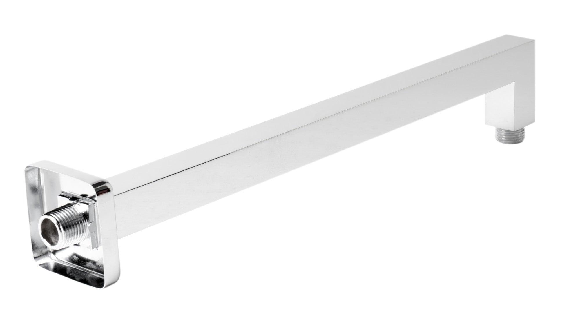 ALFI brand ABSA16S-PC Polished Chrome 16" Square Wall Shower Arm