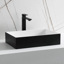 Load image into Gallery viewer, ALFI brand ABRS2014BM Black Matte 20&quot; x 14&quot; Solid Surface Resin Sink