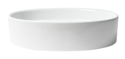 ALFI brand ABC911 White 22" Oval Above Mount Ceramic Sink