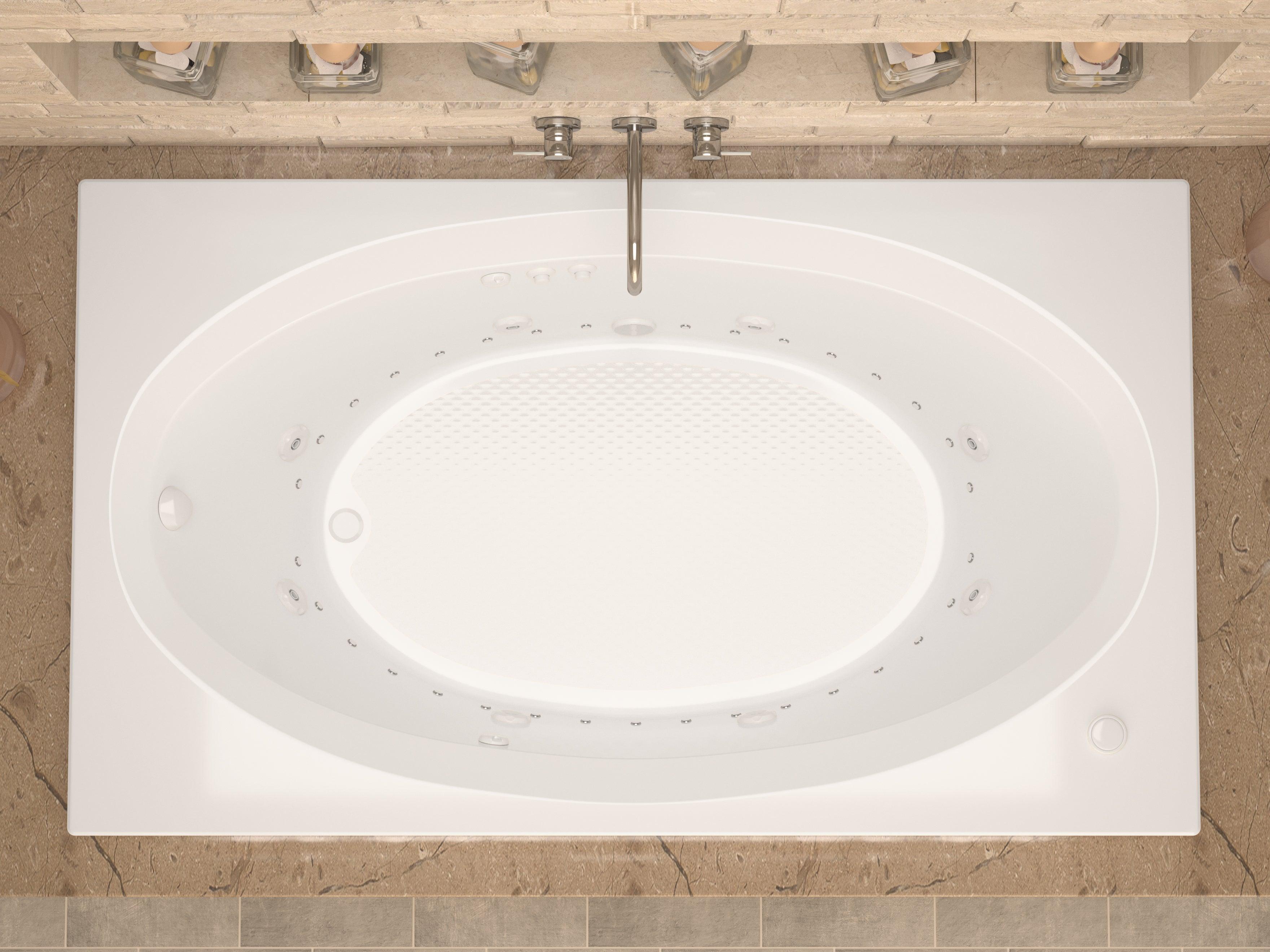 Atlantis Whirlpools Vogue 42 x 60 Rectangular Air & Whirlpool Jetted Bathtub