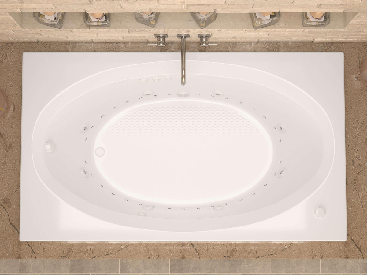 Atlantis Whirlpools Vogue 43 x 84 Rectangular Air & Whirlpool Jetted Bathtub