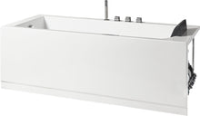 Load image into Gallery viewer, EAGO AM154ETL-L6 6 ft Acrylic White Rectangular Whirlpool Bathtub w Fixtures