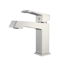 Load image into Gallery viewer, Zilara 42&quot; Vanity, Top, Sink with 34&quot; Frameless Mirror, Faucet Set