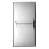 ALFI brand ABN1224-PSS 12 x 24 Polished Stainless Steel Vertical Double Shelf Bath Shower Niche