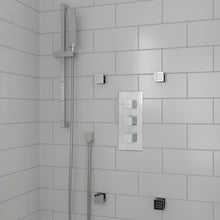Load image into Gallery viewer, ALFI brand AB2801-PC Polished Chrome Concealed 3-Way Thermostatic Valve Shower Mixer Square Knobs