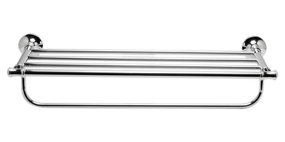 ALFI brand AB9583 Polished Chrome 23 inch Towel Bar & Shelf Bathroom Accessory