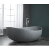 ALFI brand ABCO63TUB 63" Solid Concrete Oval Bathtub