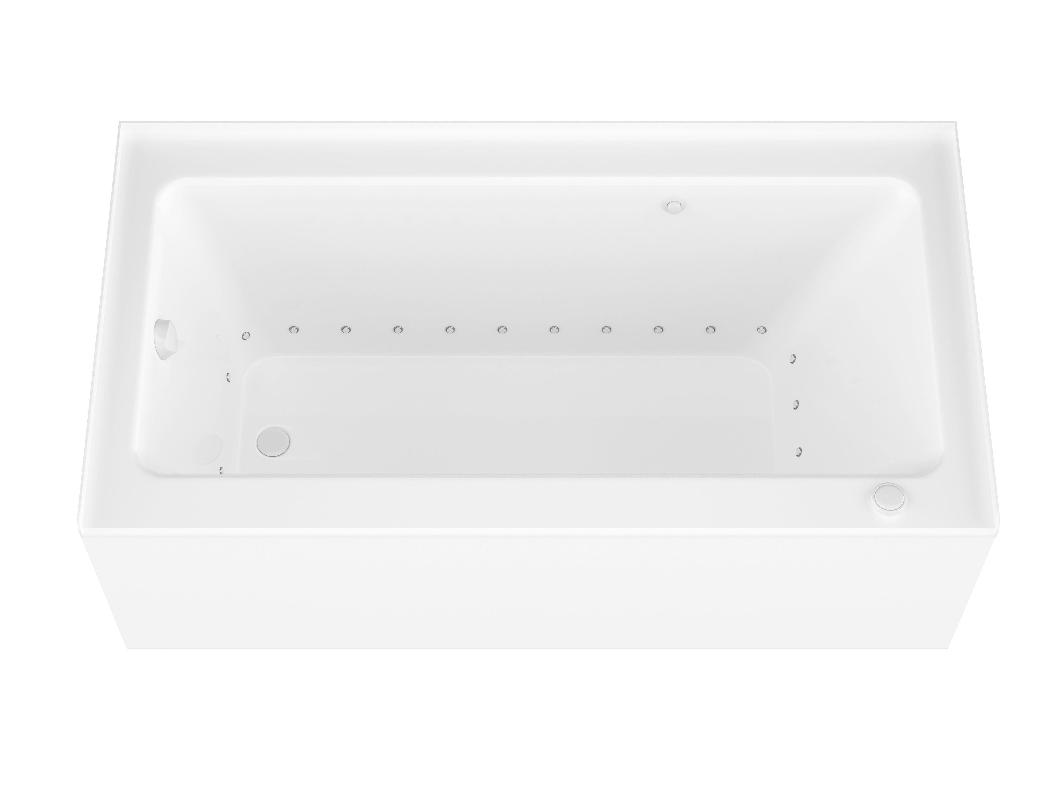 Atlantis Whirlpool Soho 32x60 Front Skirted Air Massage Tub - Acrylic Alcove