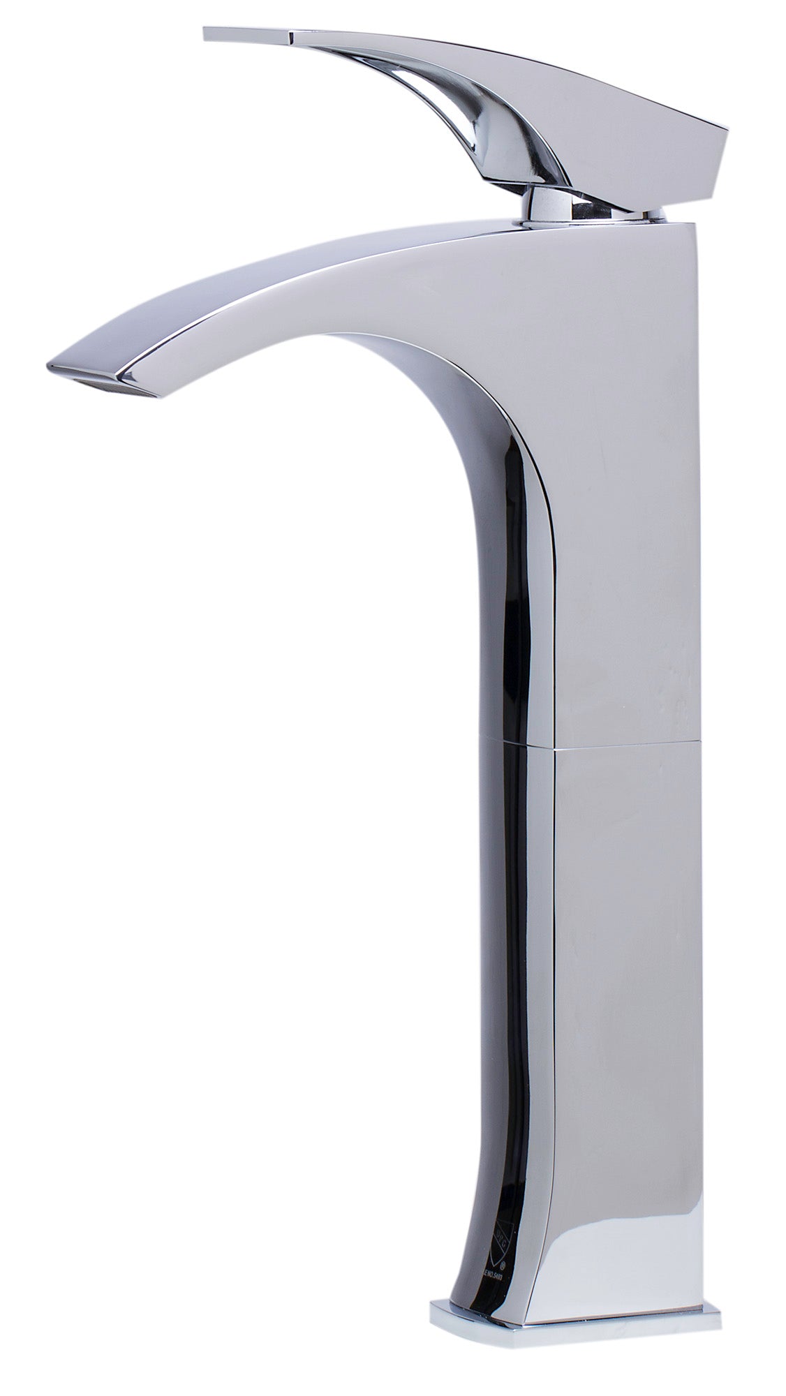 ALFI brand AB1587-PC Tall Polished Chrome Single Lever Bathroom Faucet
