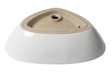 Load image into Gallery viewer, ALFI brand ABC914 White 23&quot; Fancy Above Mount Ceramic Sink