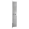 ALFI brand ABN1224-PSS 12 x 24 Polished Stainless Steel Vertical Double Shelf Bath Shower Niche