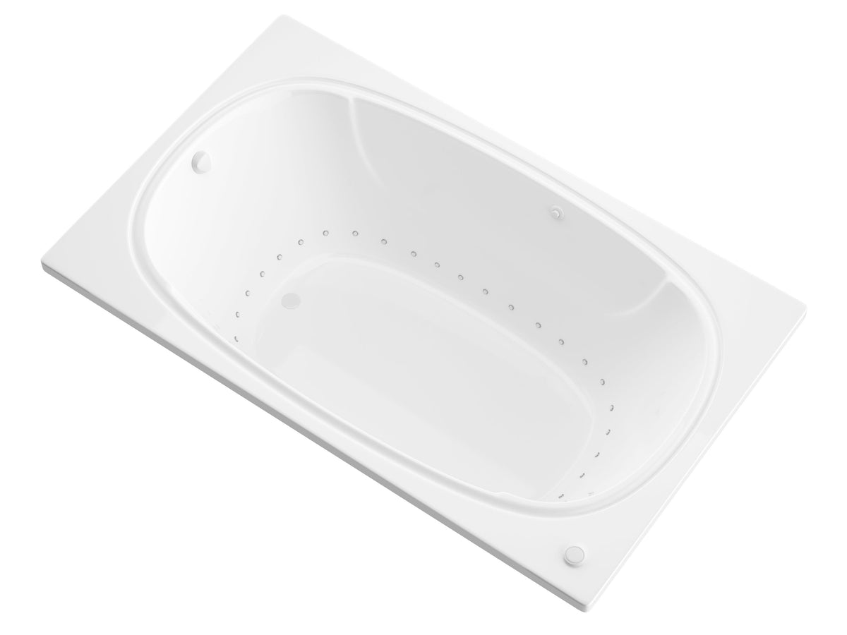 Atlantis Whirlpools Charleston 48 x 72 Rectangular Air Jetted Bathtub