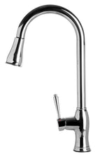 Load image into Gallery viewer, ALFI brand AB2043-PSS Traditional Solid Polished Stainless Steel Pull Down Kitchen Faucet