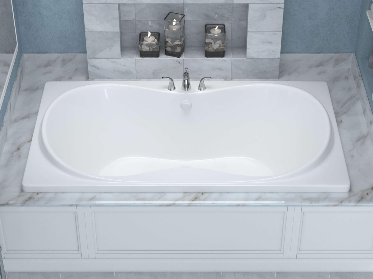 Atlantis Whirlpools Whisper 42 x 72 Rectangular Soaking Bathtub 4272WS