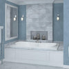 Atlantis Whirlpools Whisper 36 x 72 Rectangular Air Jetted Bathtub
