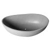 ALFI brand ABCO63TUB 63" Solid Concrete Oval Bathtub