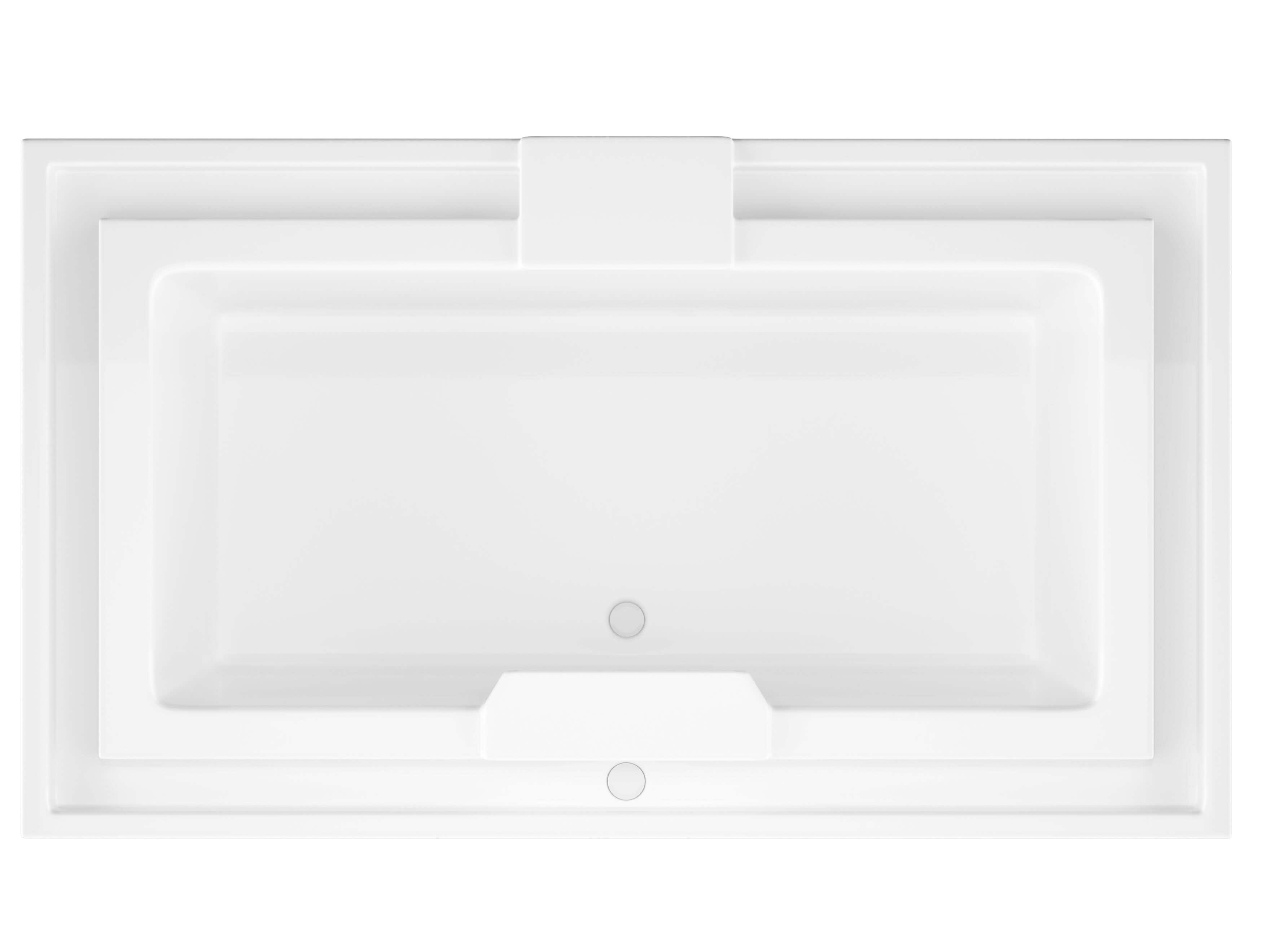 Atlantis Whirlpools Infinity 46 x 78 Endless Flow Soaking Bathtub 4678IS