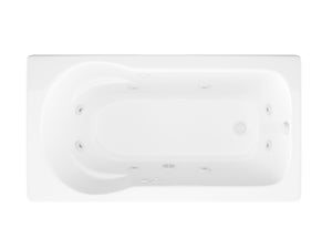 Atlantis Whirlpools Zepher 32 x 60 Rectangular Whirlpool Jetted Bathtub