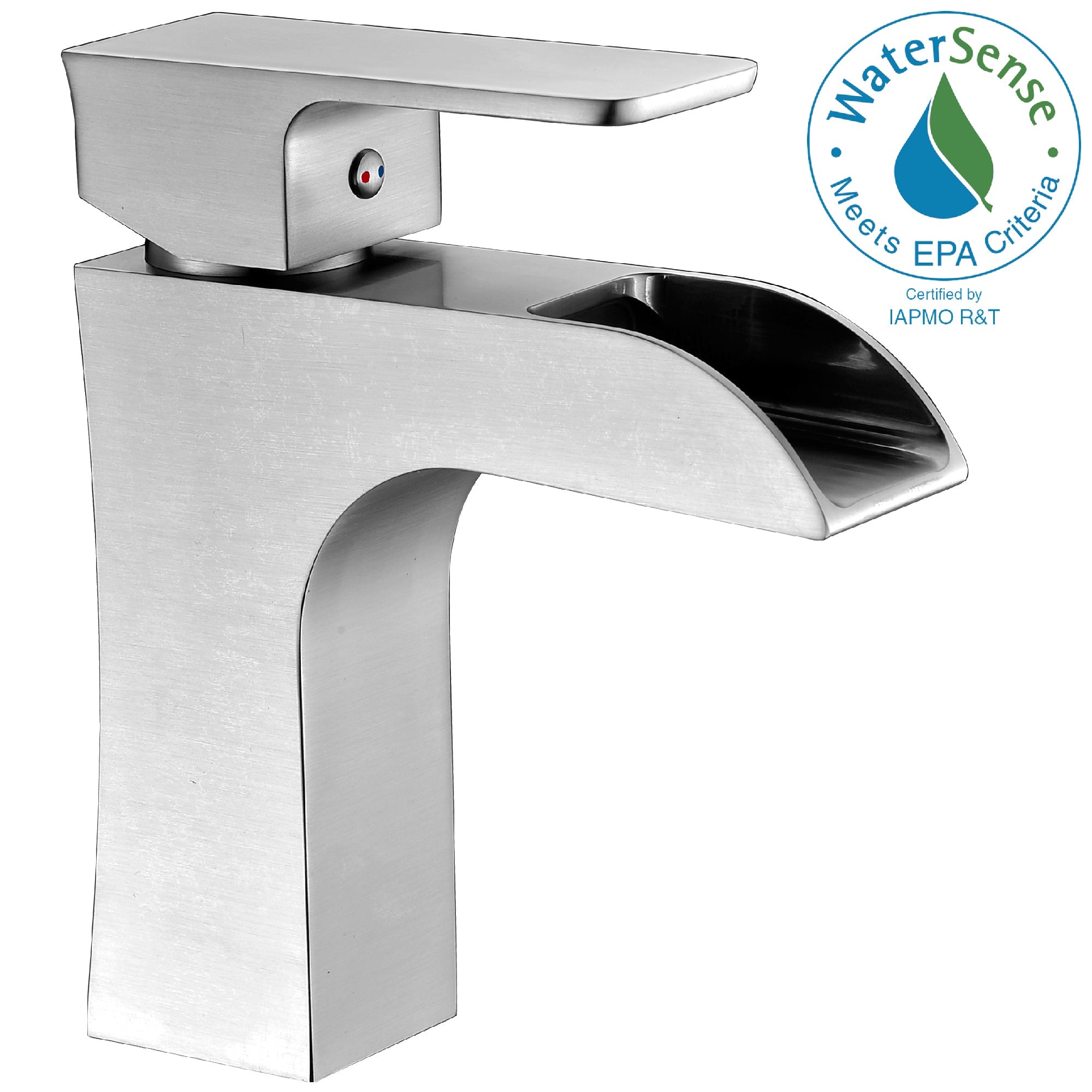 Forza Series Single Hole Single-Handle Low-Arc Bathroom Faucet