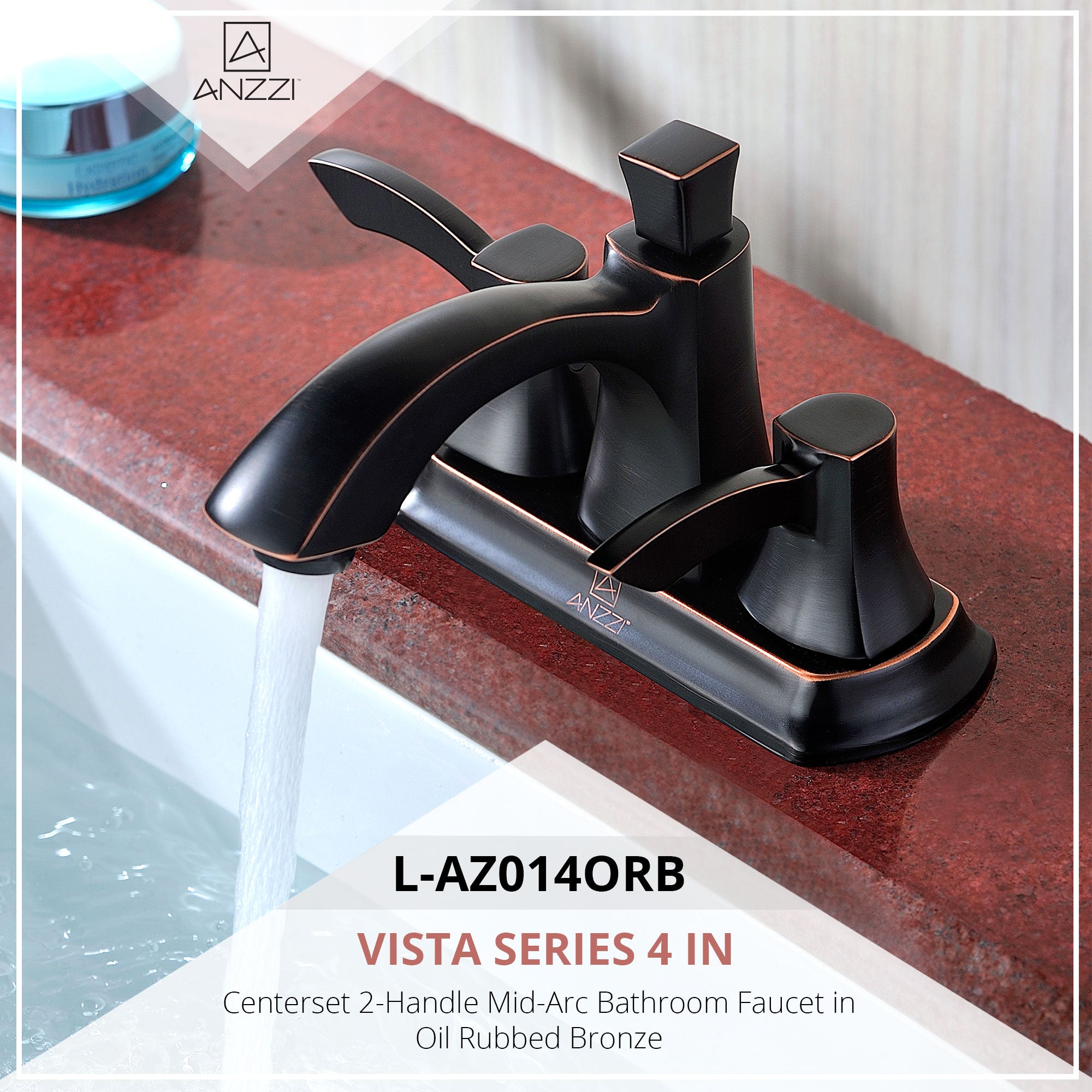 Vista Series 2-Handle Bathroom Sink Faucet