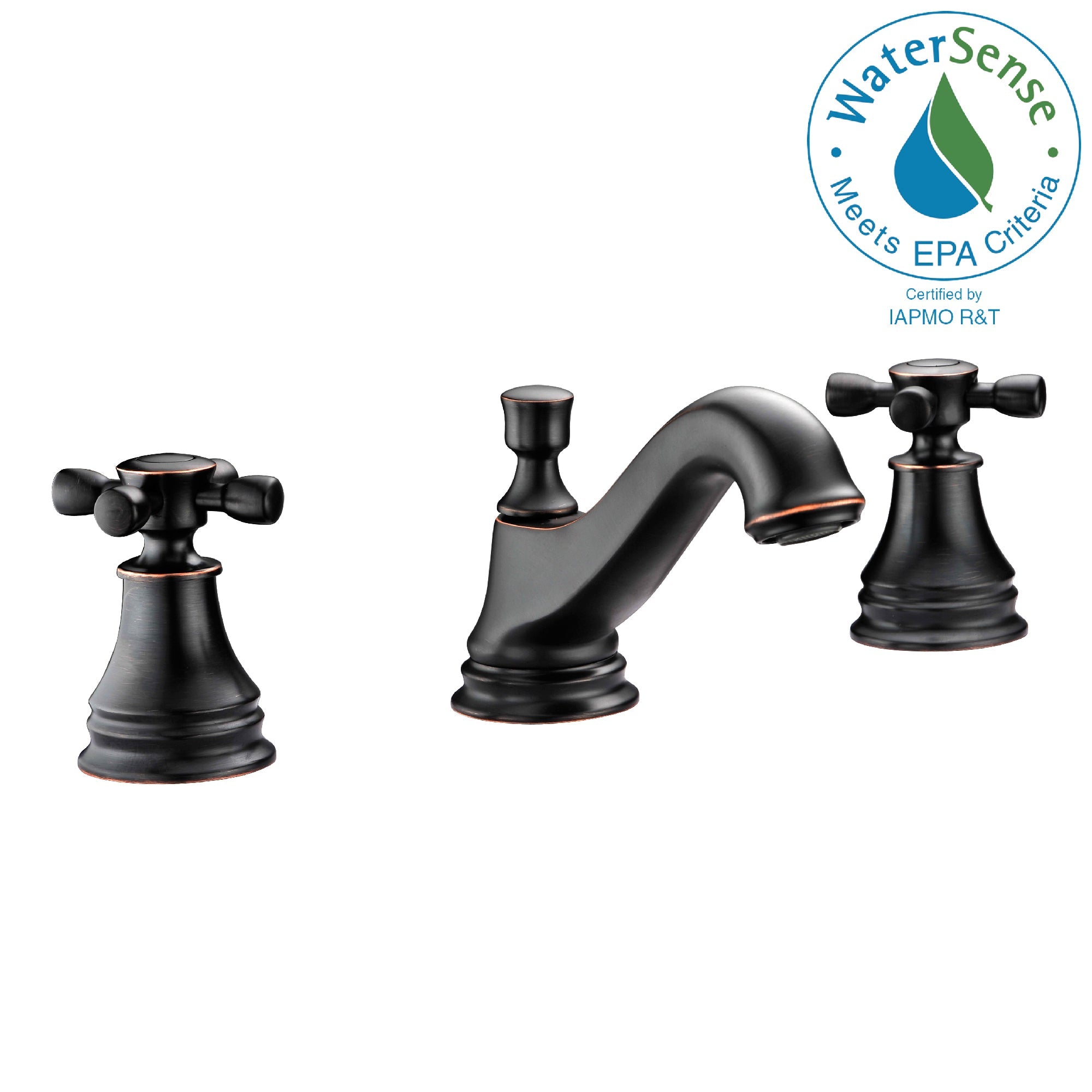 Melody Series 8 in. Widespread 2-Handle Mid-Arc Bathroom Faucet