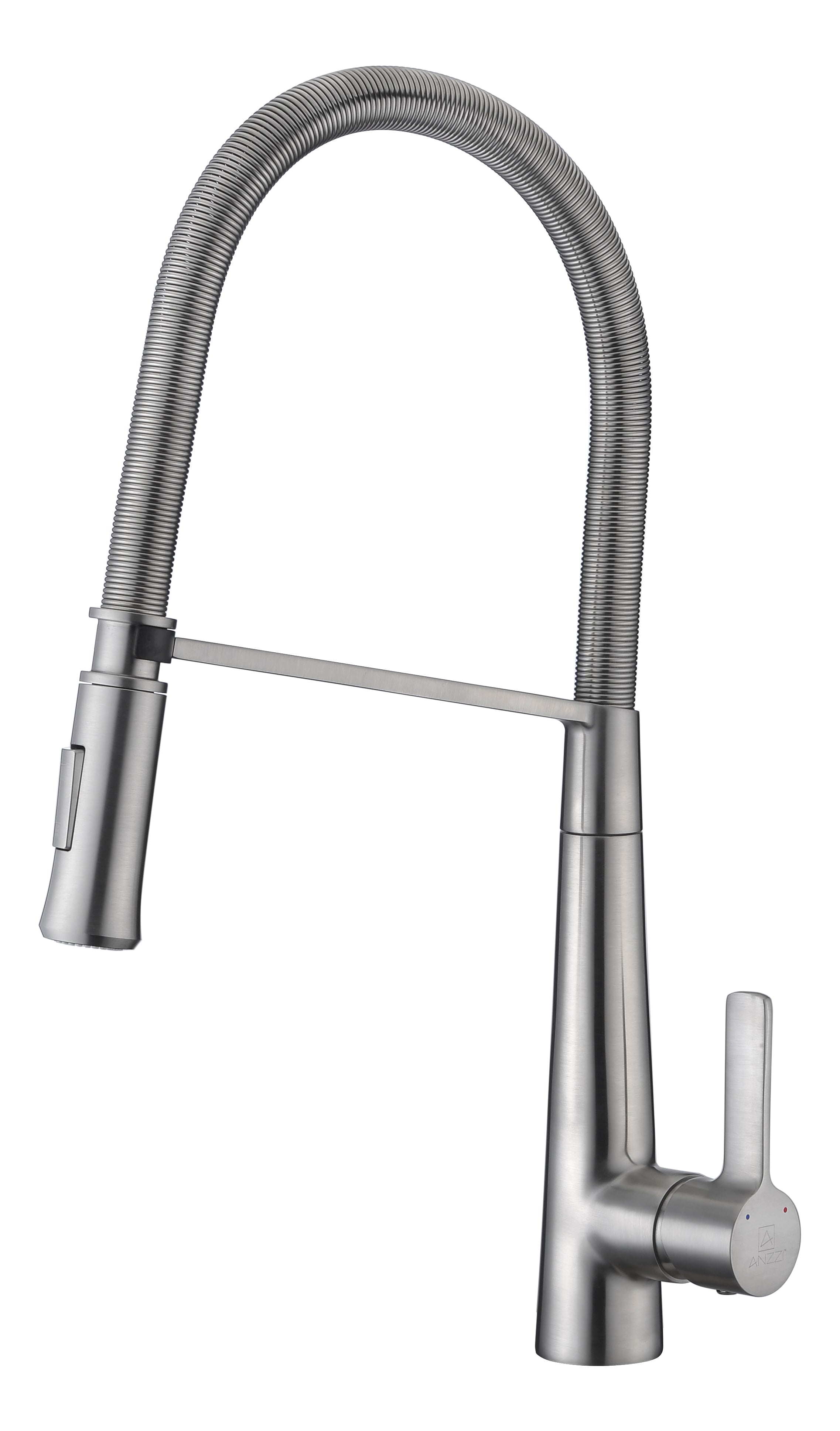 Apollo Single Handle Pull-Down Sprayer Kitchen Faucet