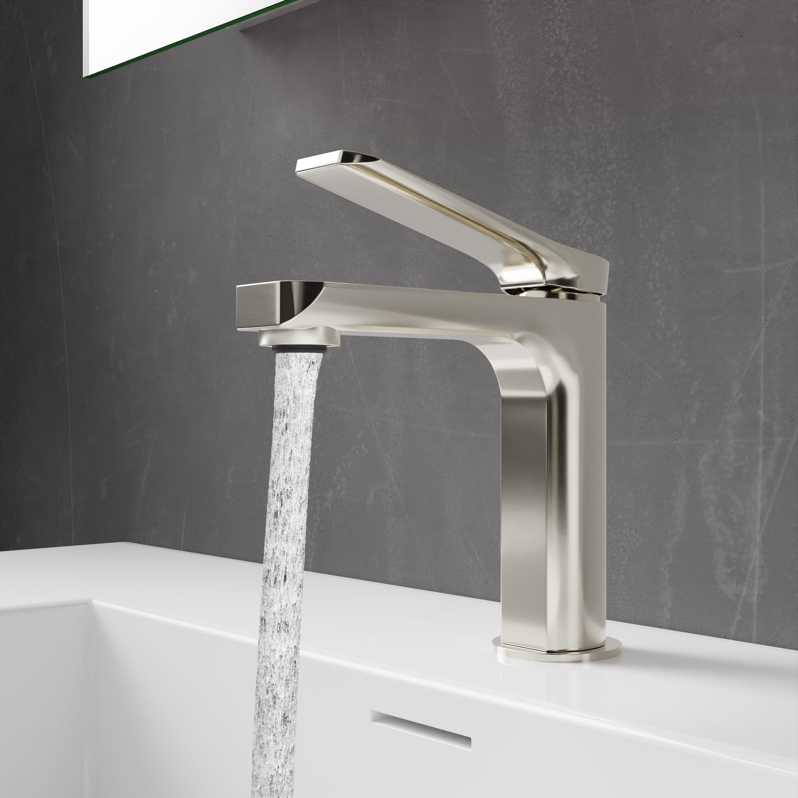 ANZZI Single Handle Single Hole Bathroom Faucet With Pop-up Drain