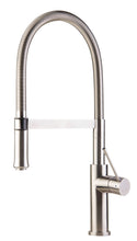 Load image into Gallery viewer, ALFI brand AB2015 Brushed Gooseneck Single Hole Faucet