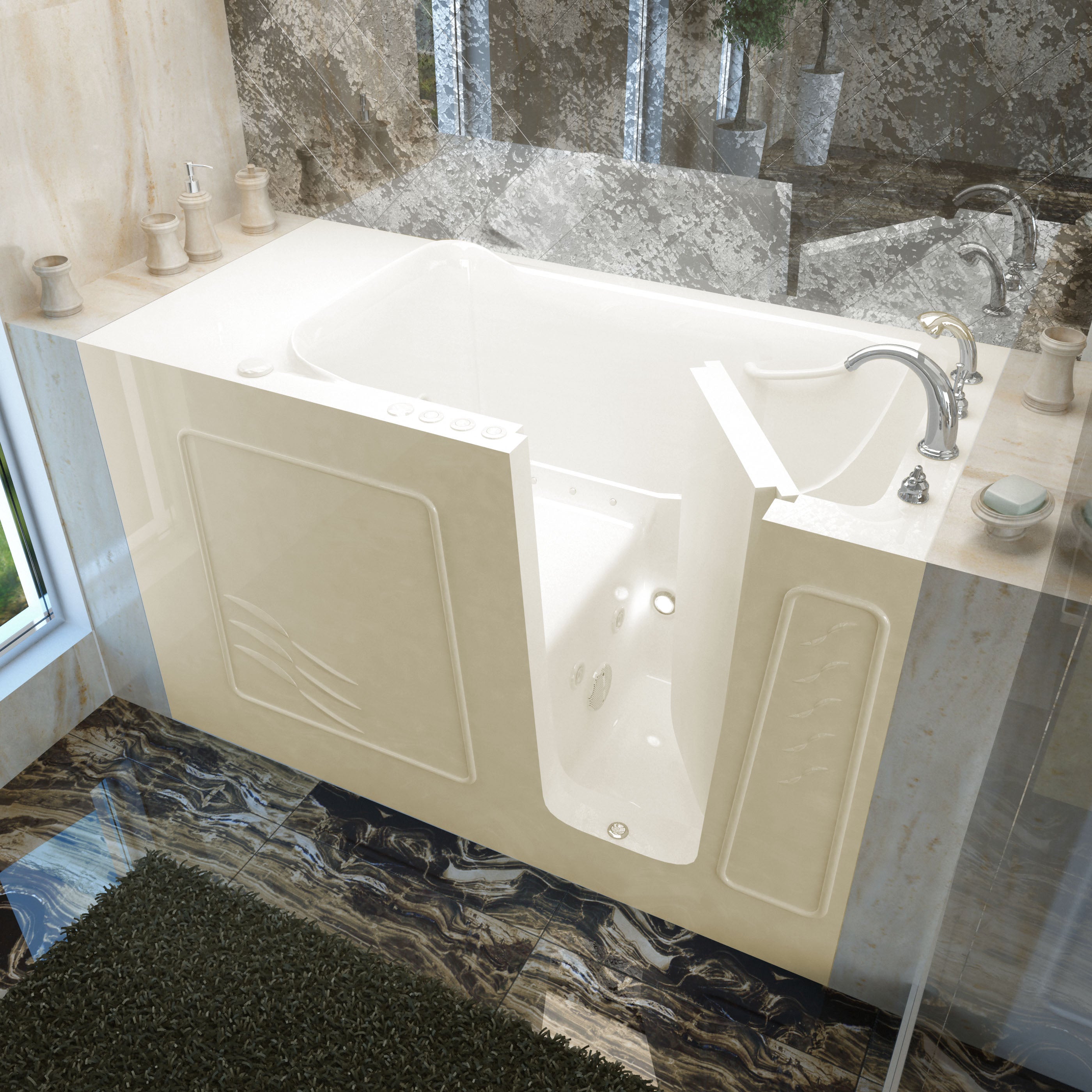 MediTub 30x60 Combo Jets Walk-In Tub | Free Ship – The Bath Vanities