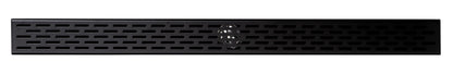 ALFI brand ABLD36C-BM 36" Black Matte Stainless Steel Linear Shower Drain with Groove Holes