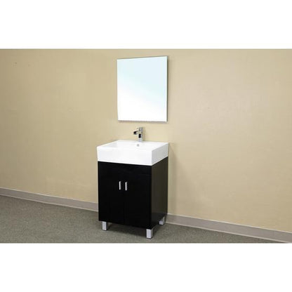 Bellaterra 22.8 in Single Sink Vanity-Wood-Dark Espresso 203146