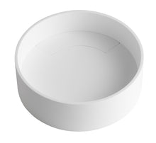 Load image into Gallery viewer, ALFI brand ABRS15R 15&quot; Round White Matte Solid Surface Resin Sink
