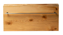 Load image into Gallery viewer, ALFI brand ABTW3216H 32&quot;x16&quot; Live Edge Cedar Wood Towel Warmer