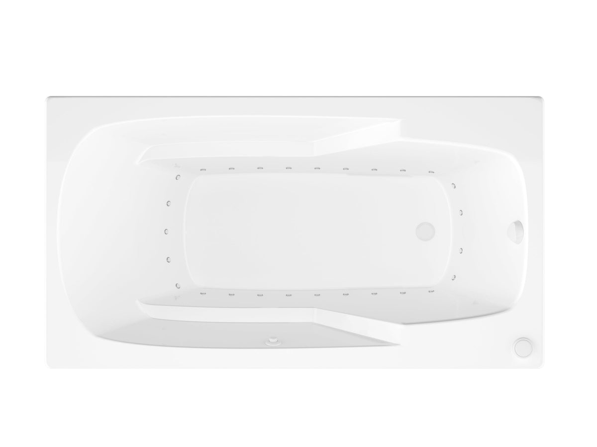 Atlantis Whirlpools Eros 42 x 72 Rectangular Air Jetted Bathtub