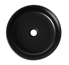 Load image into Gallery viewer, ALFI brand ABC907-BM Black Matte 15&quot; Round Above Mount Ceramic Sink