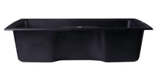 Load image into Gallery viewer, ALFI brand AB3520DI-BLA Black 35&quot; Drop-In Single Bowl Granite Composite Kitchen Sink