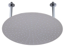 Load image into Gallery viewer, ALFI brand RAIN20R-BSS 20&quot; Round Brushed Solid Stainless Steel Ultra Thin Rain Shower Head