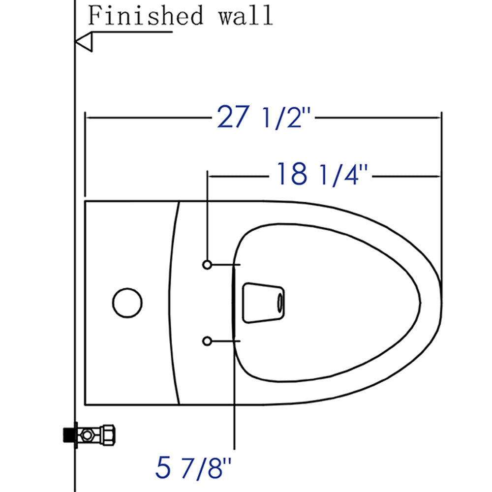 EAGO R-358SEAT Replacement Soft Closing Toilet Seat for TB358