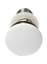 Load image into Gallery viewer, ALFI brand AB8056-W White Ceramic Mushroom Top Pop Up Drain for Sinks with Overflow