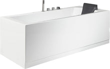 Load image into Gallery viewer, EAGO AM154ETL-L5 5 ft Acrylic White Rectangular Whirlpool Bathtub w Fixtures