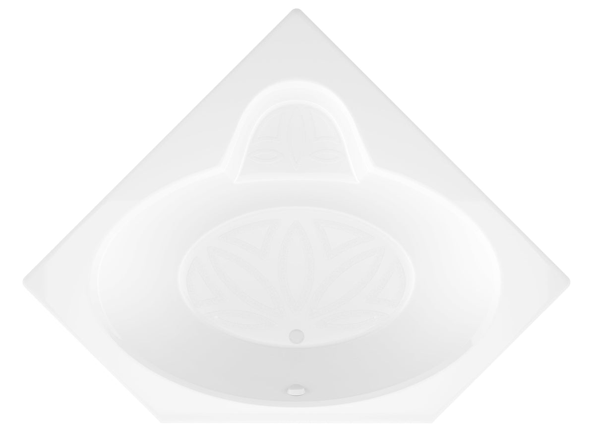 Atlantis Whirlpools Sublime 60 x 60 Corner Soaking Bathtub 6060SS