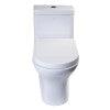 EAGO TB353 Dual Flush One Piece Eco-friendly High Efficiency Low Flush Ceramic Toilet